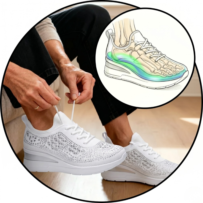 Breathable & Lightweight Upper